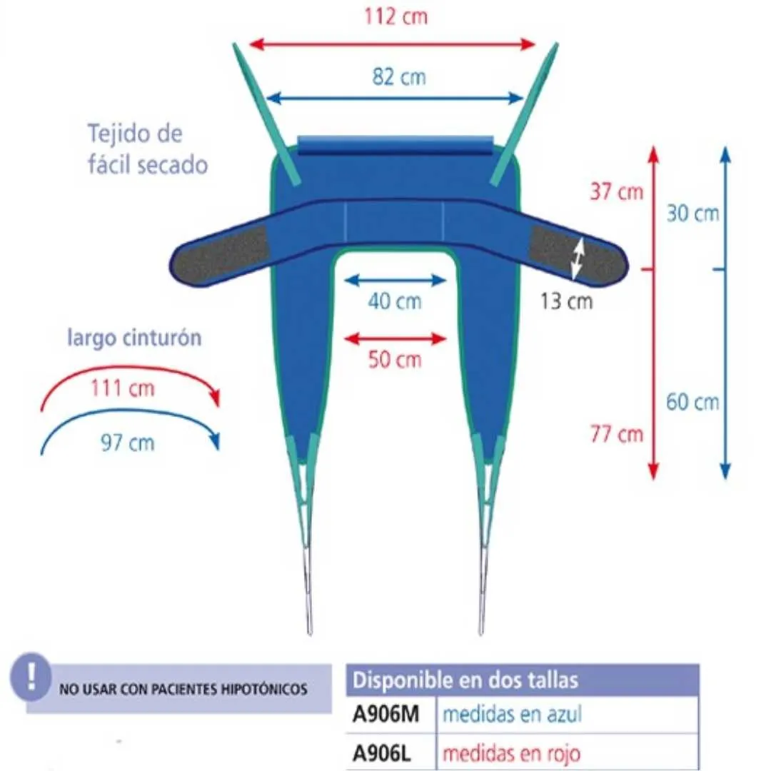 Arnés de Ajuste Rápido FAST-FIT para Grúa de Traslado