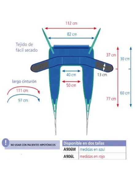 Arnés de Ajuste Rápido FAST-FIT para Grúa de Traslado
