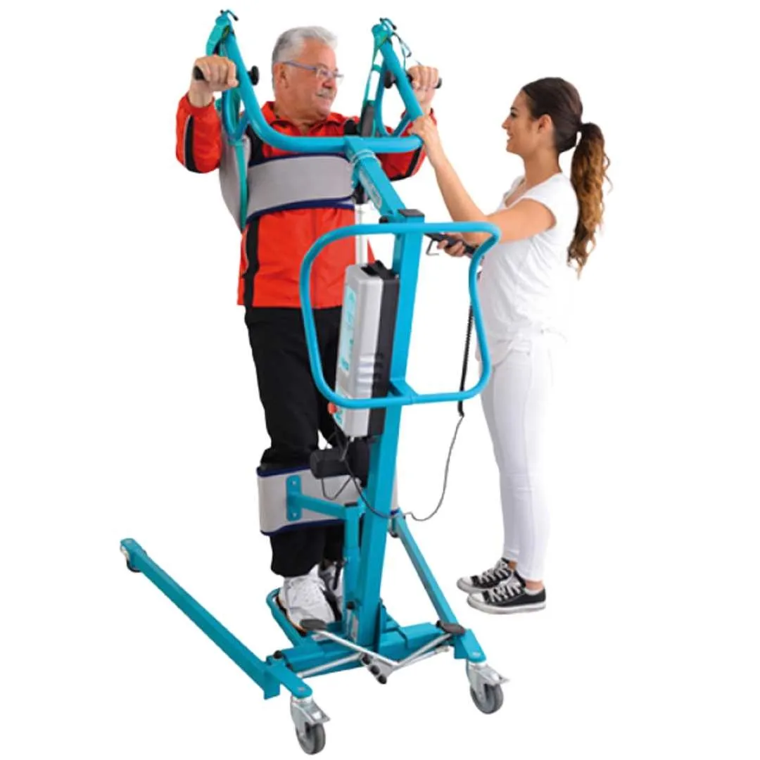 Grúa traslado y Cambio Pañal AKS DUO con Arnés