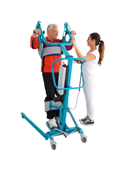 Grúa traslado y Cambio Pañal AKS DUO con Arnés