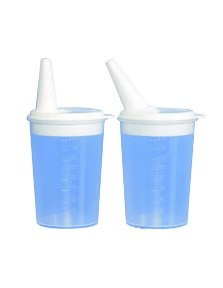 Vaso KNICK con tetina de 4 o 8 mm (Un Par)