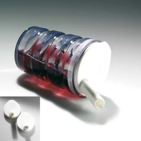 Vaso ERGONOMICO transparente con tetina