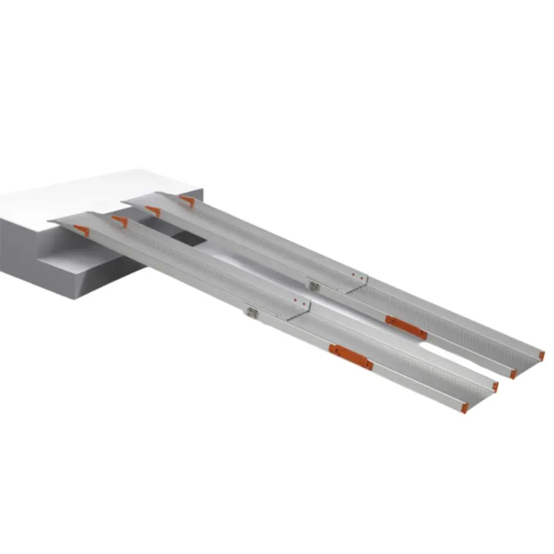 Rampas Telescopicas de Aluminio de 152 cm y...