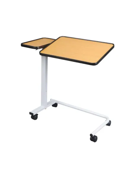 Mesa Auxiliar de Cama o Silla  CORFU de 2 Bandejas con Fácil Elevación