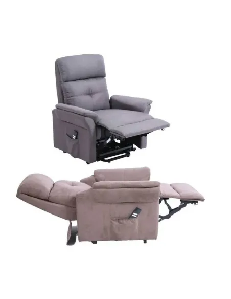 Sillón Relax Elevador DIAMANT MAXI con 2 Motores y Reclinación casi 180º