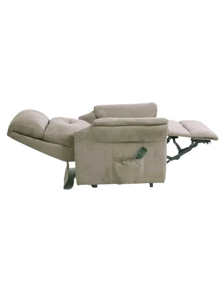 Sillón Relax Elevador DIAMANT MAXI con 2 Motores y Reclinación casi 180º