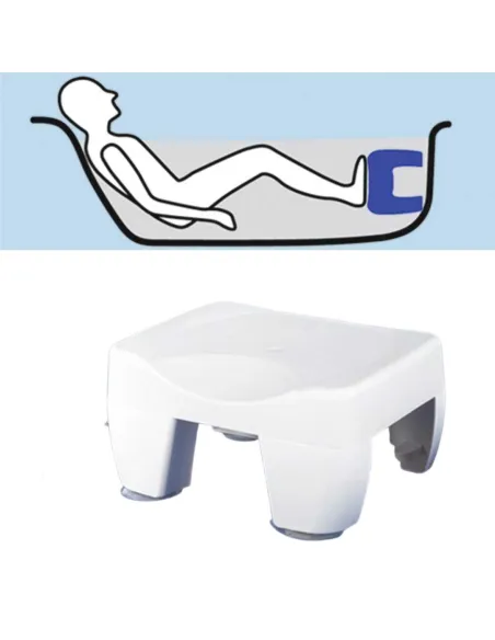 Asiento de baño KEY WEST Hasta 160 Kg Asiento de baño KEY WEST Hasta 160 Kg