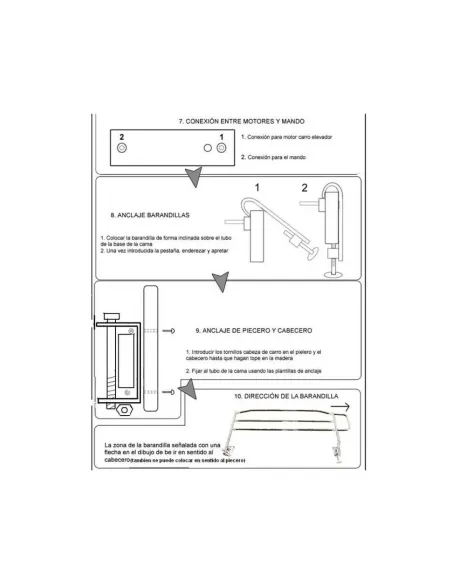 Cama Articulada APOLO GERAS con CARRO · PERSONALIZABLE