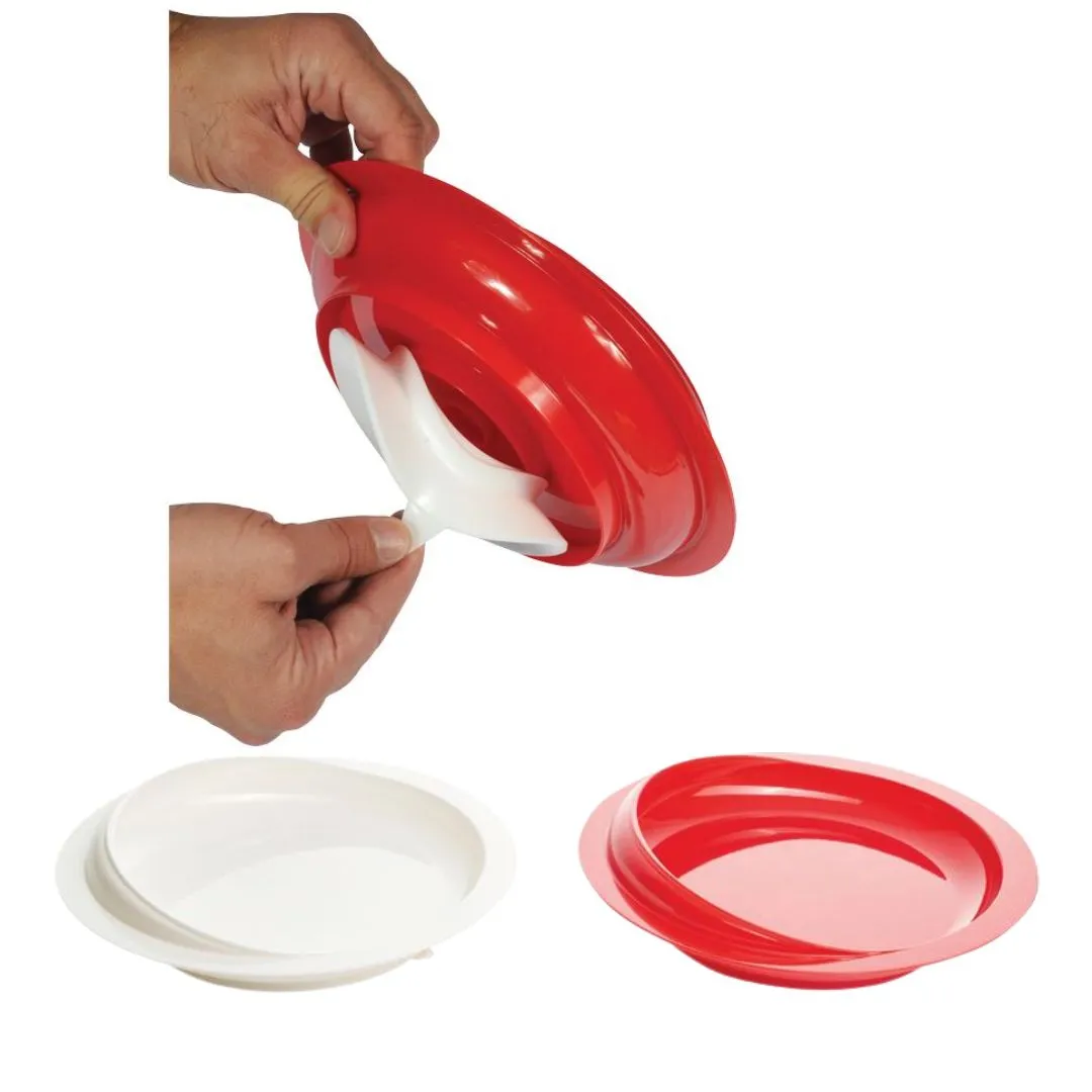 Plato Redondo Contorneado y Ventosa EASY