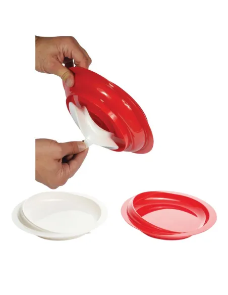 Plato Redondo Contorneado y Ventosa EASY