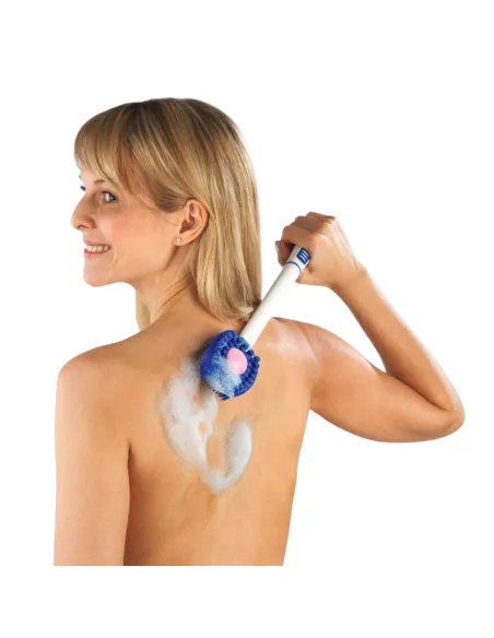 Cepillo de Masaje y Bienestar con Mango Largo