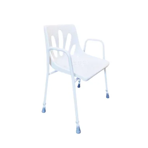 Silla para Ducha ROBUSTA regulable en altura y Peso máximo 165 Kg.