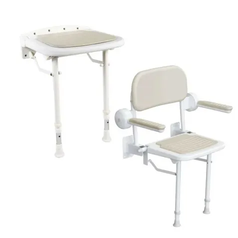 Asiento Ducha Abatible de Pared LAGON CONFORT