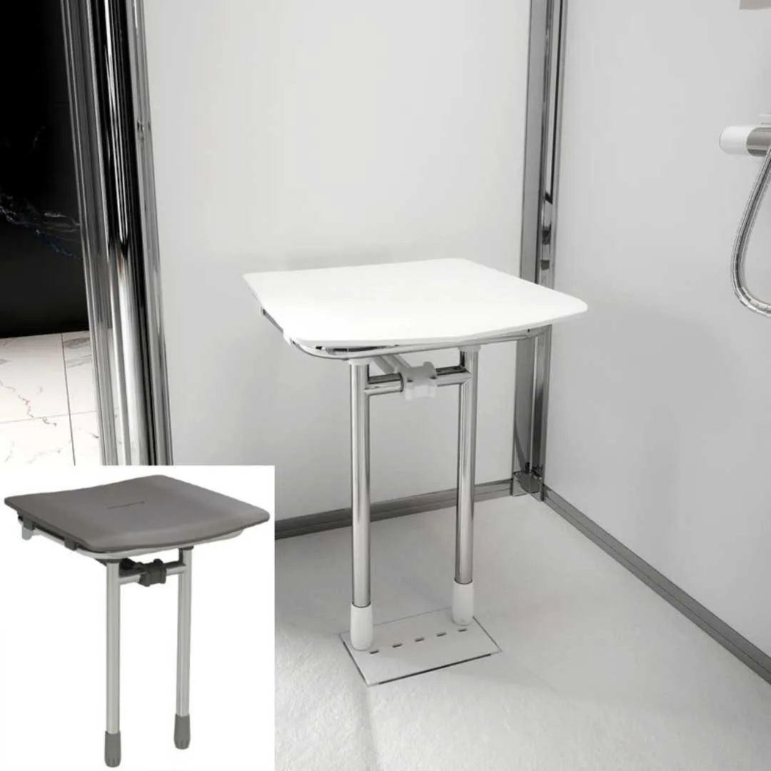 Asiento Ducha  Abatible de Pared Rugao Hasta 200 Kg