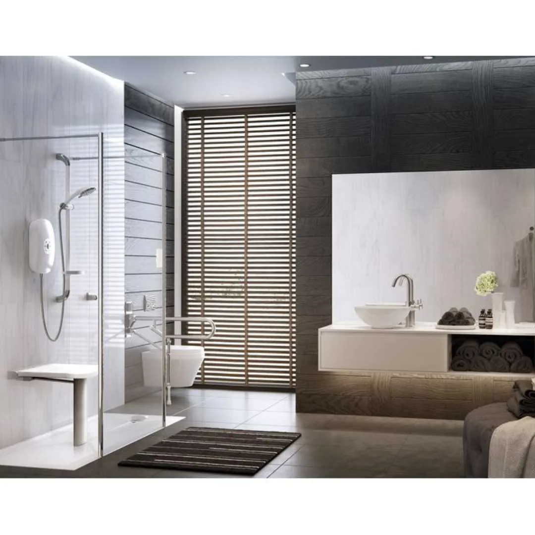 Asiento Ducha ÓNYX Abatible  de Pared Hasta 200 Kg