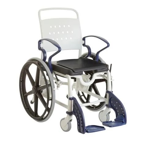 Silla de Ducha y Wc GENF Autopropulsable Rebotec