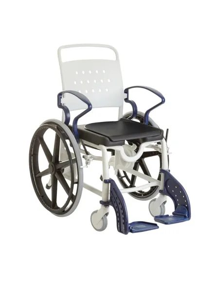 Silla de Ducha y Wc GENF Autopropulsable Rebotec