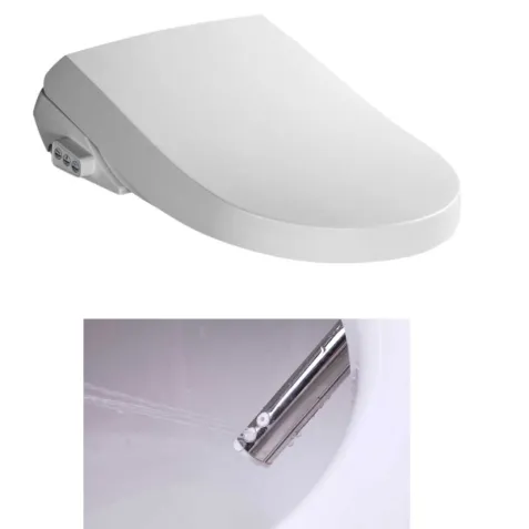 Asiento Bidet LUXE SILVER Electrónico para Lavado y Secado en su Wc