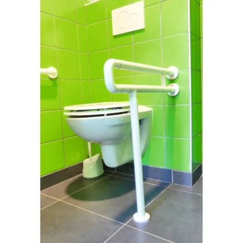 Asidero Suelo Pared Regulable ILIADE de Acero Inoxidable y Nylon