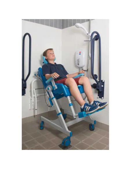 Silla Ducha y Wc SEAHORSE PLUS Basculante y Acolchada · 3 Tallas Silla Ducha y Wc SEAHORSE PLUS Basculante y Acolchada · 3 Tallas