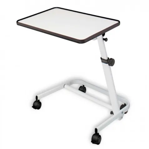 Mesa Auxiliar  Inclinable y Regulable Blanca