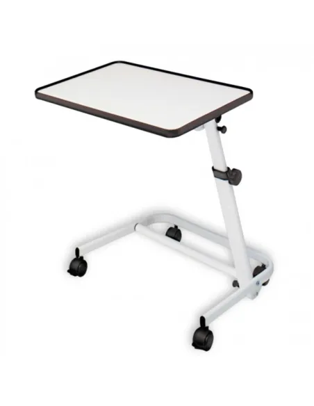 Mesa Auxiliar  Inclinable y Regulable Blanca
