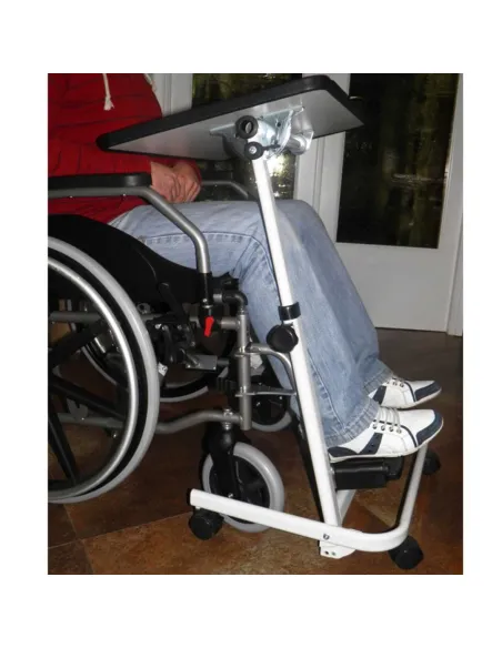 Mesa Auxiliar  Inclinable y Regulable Blanca