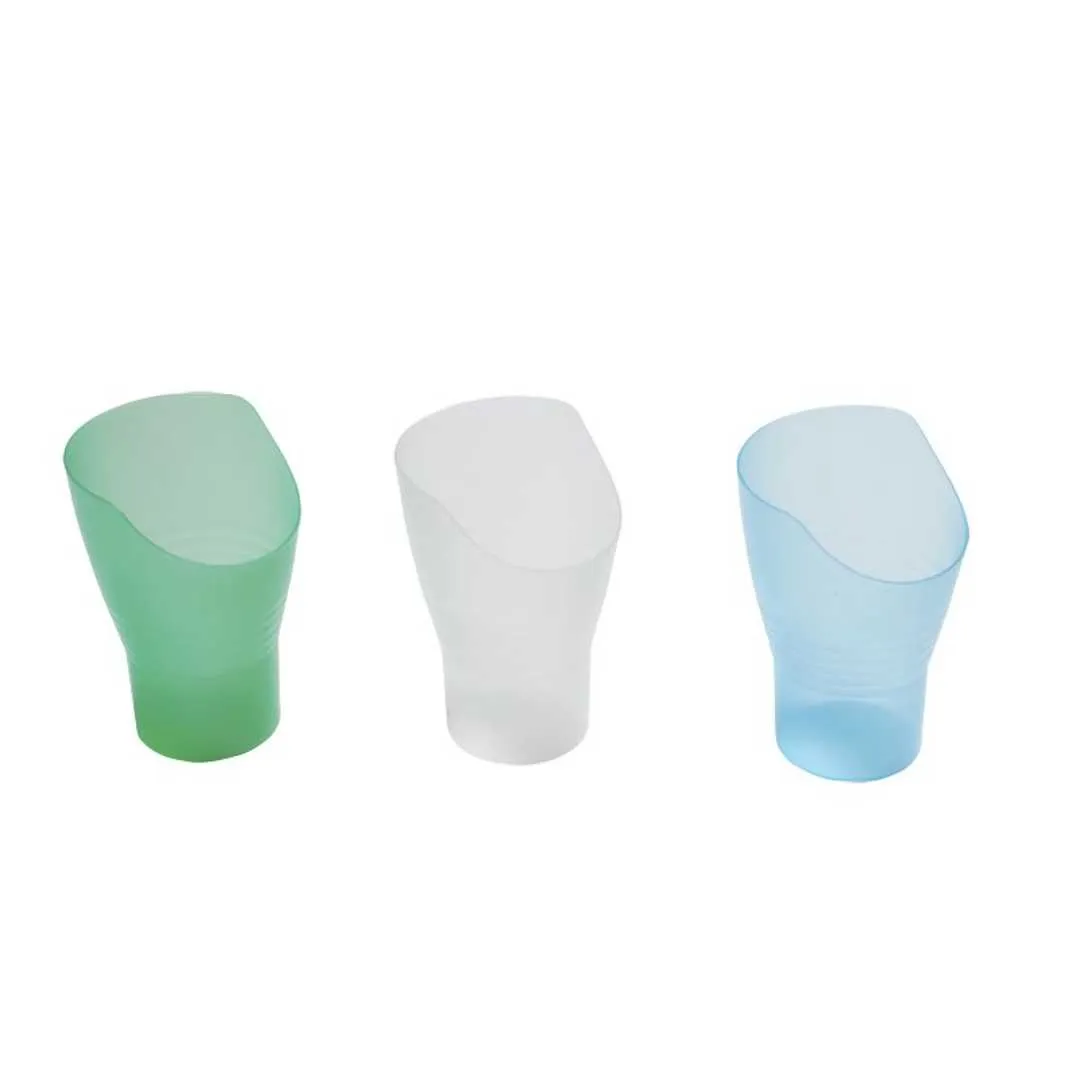 Vaso con Área Nasal Recortada Blanco, Azul o...