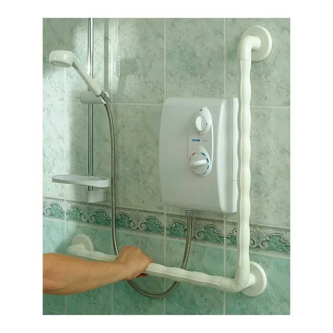 Barra Baño Angular Ergonómico Natural Grip