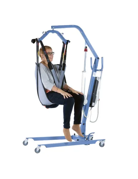 Grúa de Traslado MINI BLUE FLYER Con Arnés