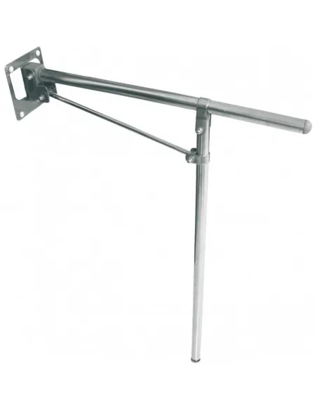Asidero Abatible de Pared con Pata de Apoyo
