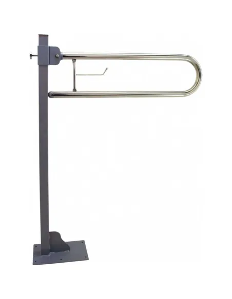 Asidero Abatible de Pared con Fijación al Suelo