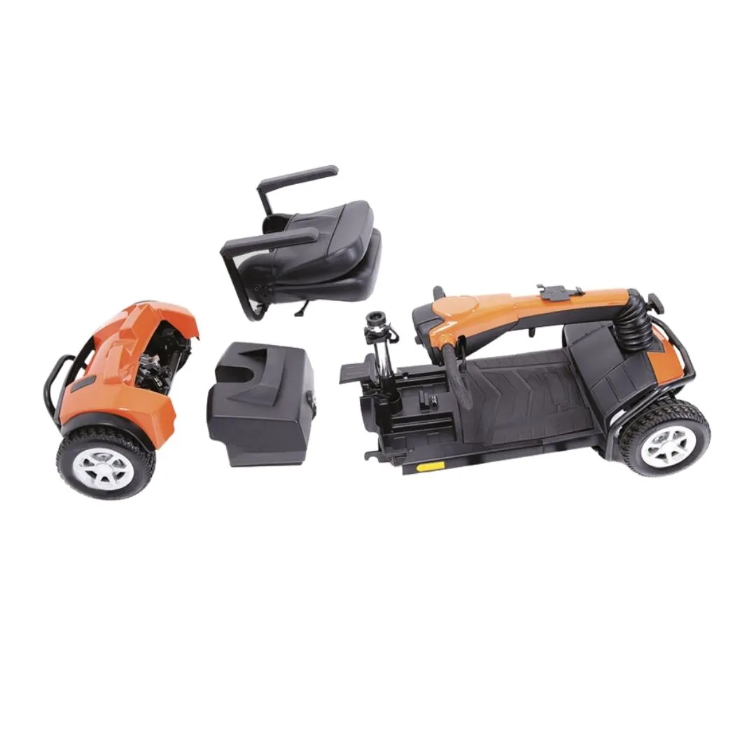 Scooter Eléctrico Desmontable de 4 Ruedas...