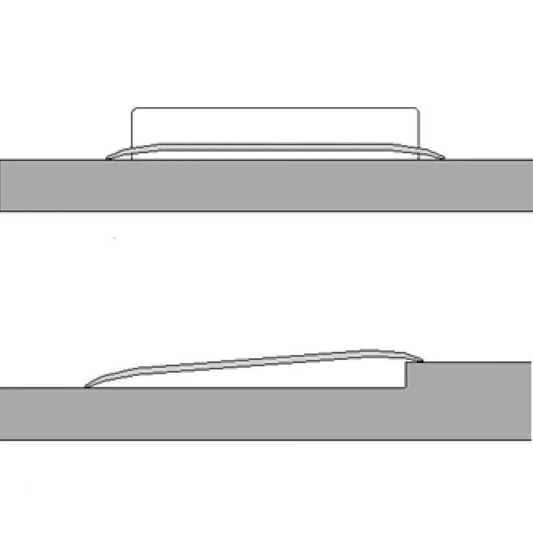 Rampa Interior de Aluminio 95 x 14 cm