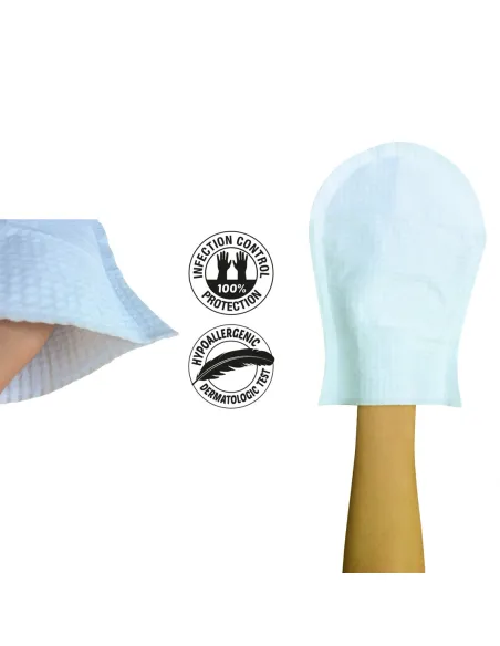 Manoplas Húmedas para Lavar Cabello Sin Enjuagar Dr. Helewa