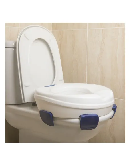 Elevador Alza Clipper de  WC 11 cm con 4 puntos de fijación · Tapa Opcional