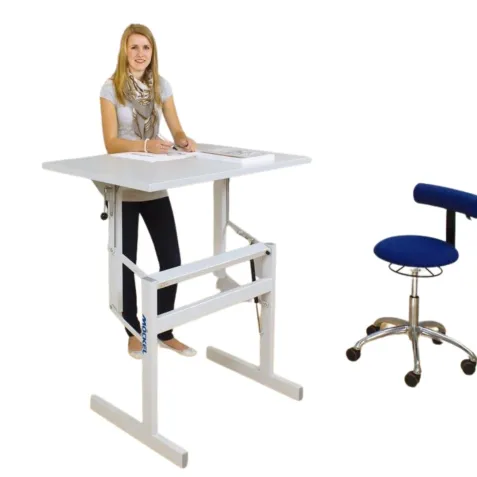 Mesa VARIO Regulable en Altura y Basculante Sin Ruedas