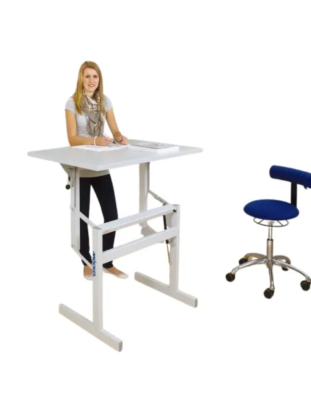 Mesa VARIO Regulable en Altura y Basculante Sin Ruedas