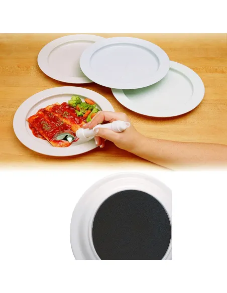 Plato Antideslizante con Borde