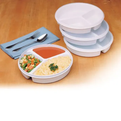 Plato con Compartimentos y Tapa