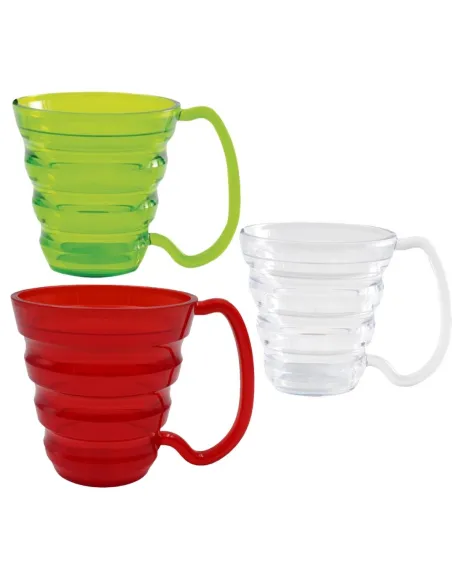 Vaso Taza Ergonómica Ergo ·Tapa-Boquilla Opcional