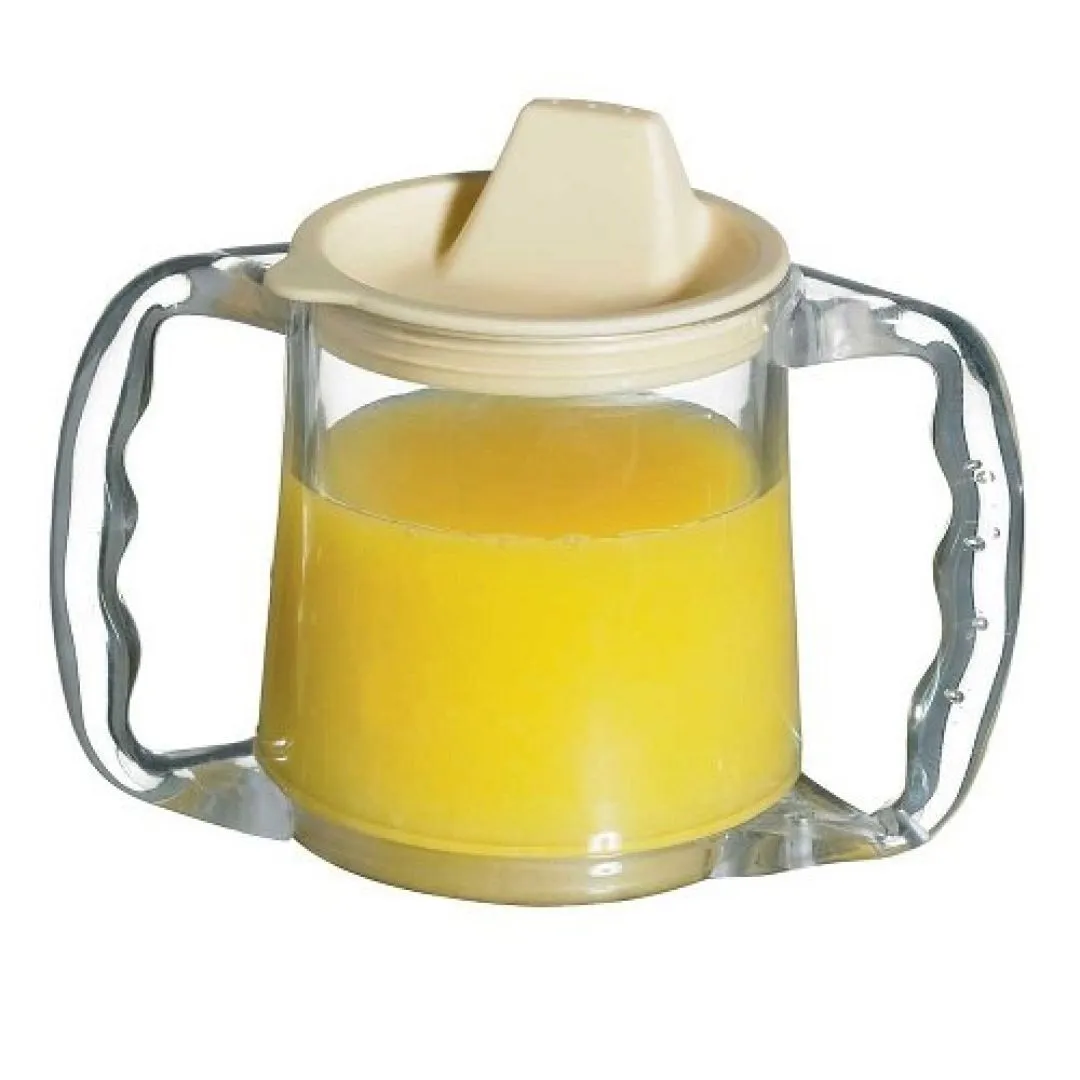 Vaso con 2 Asas y Base Ancha CARING Blanco