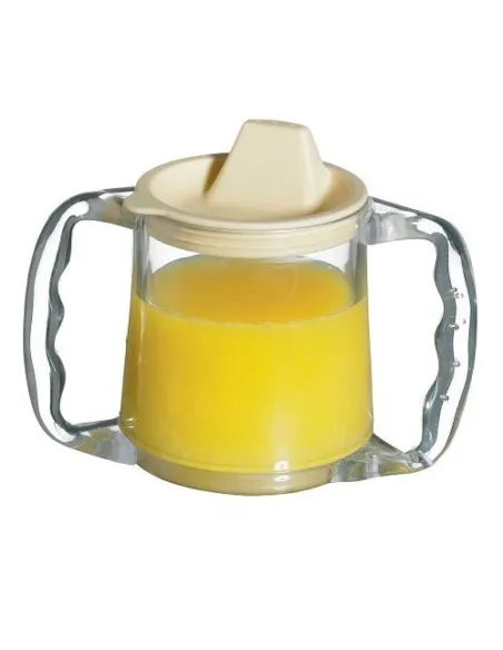 Vaso con 2 Asas y Base Ancha CARING Blanco