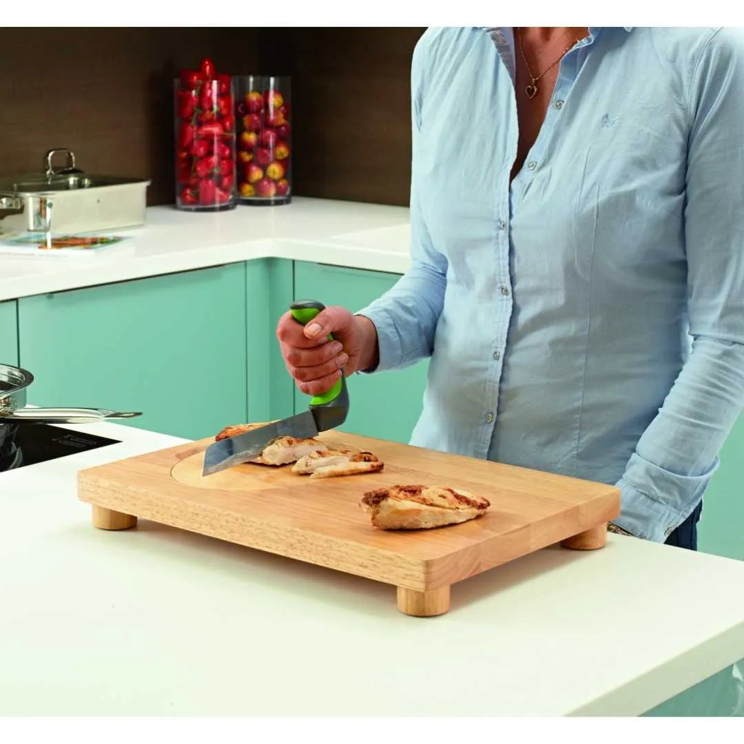 Cuchillo para Carne con Mango Angular 90º· Puño...