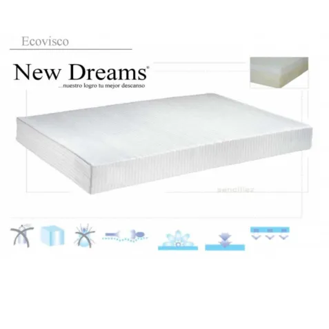 Colchón Antiescaras ECOVISCO 16 cm New Dreams