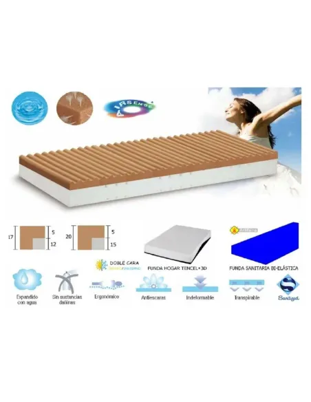 Colchón AIRSENSE SANITARIO 17 o 20 cm New Dreams