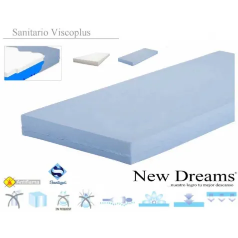 Colchón SANITARIO VISCOPLUS 15 cm  New Dreams