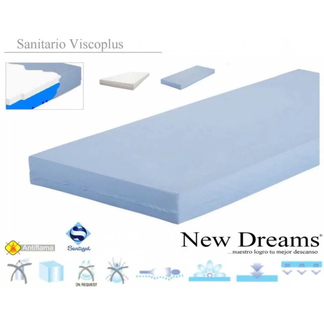 Colchón SANITARIO VISCOPLUS 15 cm  New Dreams