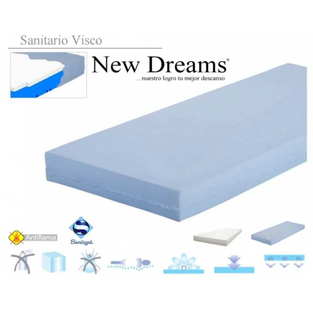 Colchón Antiescaras SANITARIO VISCO 15 cm New...