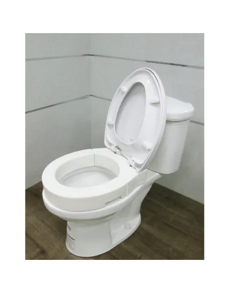Elevador de WC Desmontable Fijado a su WC de Forma Segura